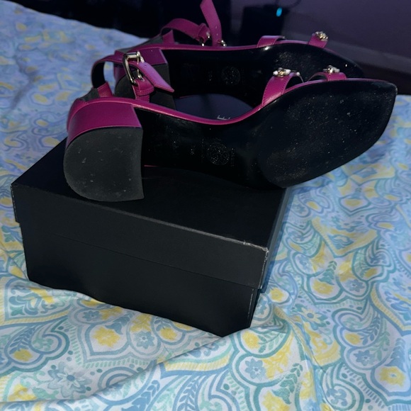 VERSACE T.55 VITELLO SANDAL SIZE 38.5 - Picture 5 of 6